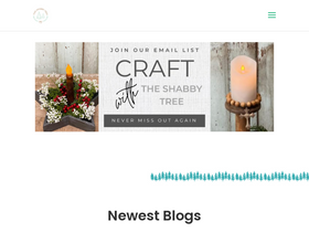 'theshabbytree.com' screenshot