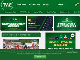 'thewinnersenclosure.com' screenshot