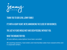 'jennycraig.com' screenshot