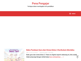 'penapengajar.com' screenshot