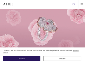 aliel.com homepage screenshot