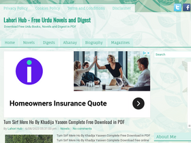 'lahorihub.com' screenshot