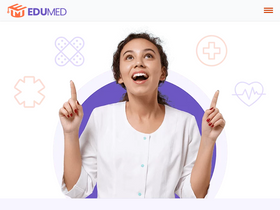 'edumed.org' screenshot
