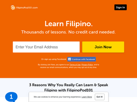 'filipinopod101.com' screenshot