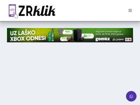 'zrklik.com' screenshot