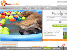'dogsincluded.nl' screenshot