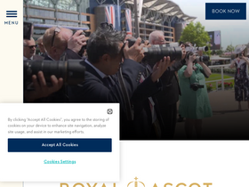 'ascot.com' screenshot