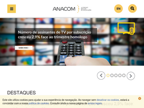 'anacom.pt' screenshot