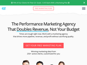 'klientboost.com' screenshot