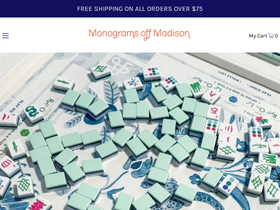 monogramsoffmadison.com homepage screenshot