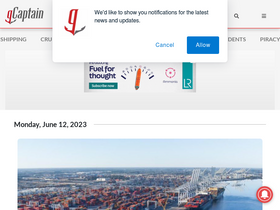 'gcaptain.com' screenshot