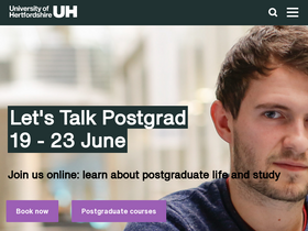 'herts.ac.uk' screenshot