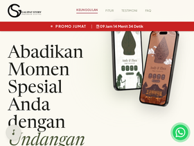 'galipatstory.com' screenshot