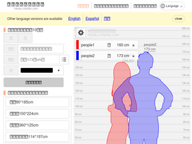 Height hikaku comparison sitatter compare your