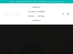 Kocoono homepage screenshot