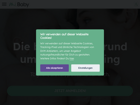 'mibaby.de' screenshot