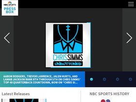 'nbcsportsgrouppressbox.com' screenshot