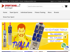 'sportskhel.com' screenshot