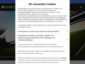 'sportbuzzer.de' screenshot