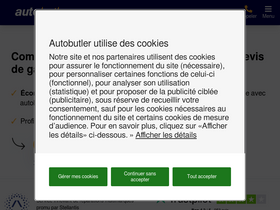'autobutler.fr' screenshot