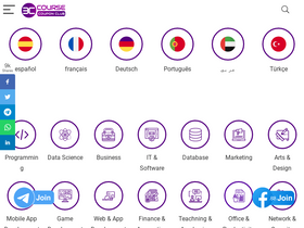 'coursecouponclub.com' screenshot