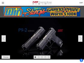 'shopkahrfirearmsgroup.com' screenshot