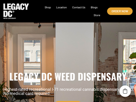 'thelegacydc.com' screenshot