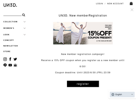 'unthreed.com' screenshot