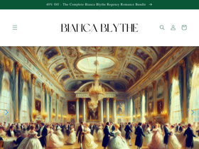 biancablythebooks.com homepage screenshot