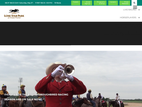 'lonestarpark.com' screenshot