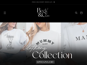 beckclo.com homepage screenshot