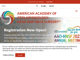 'entnet.org' screenshot