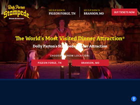 'dpstampede.com' screenshot