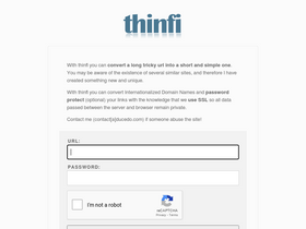 'thinfi.com' screenshot