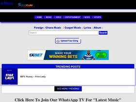 'soloplay.ng' screenshot