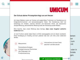 'unicum.de' screenshot