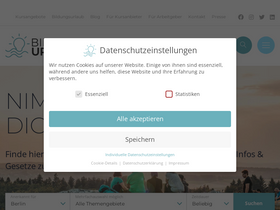 'bildungsurlauber.de' screenshot