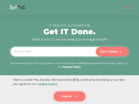 'sysaid.com' screenshot