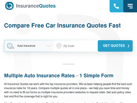 'insurancequotes.com' screenshot