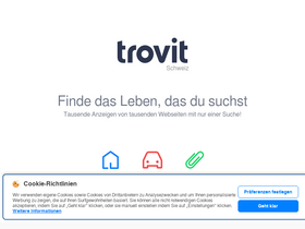 'trovit.ch' screenshot