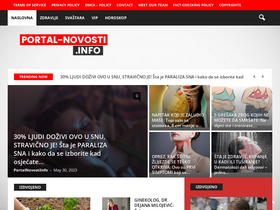 'portal-novosti.info' screenshot