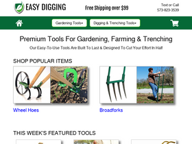 'easydigging.com' screenshot