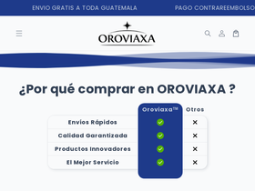 Oroviaxa™️ website screenshot
