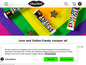 'chapstick.com' screenshot