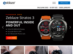 'zeblaze.info' screenshot