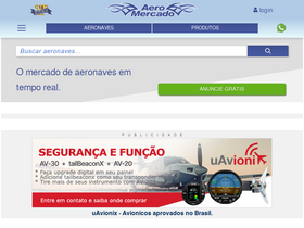 'aeromercado.com.br' screenshot