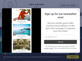 'thegoodwebguide.co.uk' screenshot