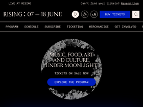 'rising.melbourne' screenshot