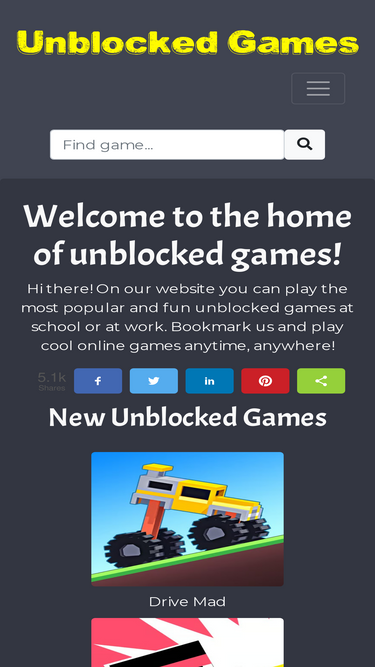 Unblocked Games at School - Play Online