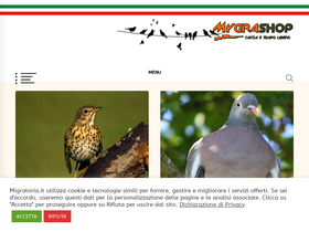 'migratoria.it' screenshot